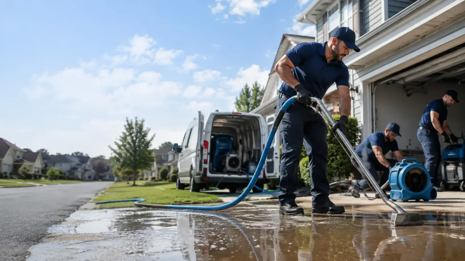 Flood Damage Restoration in Trimble, OH